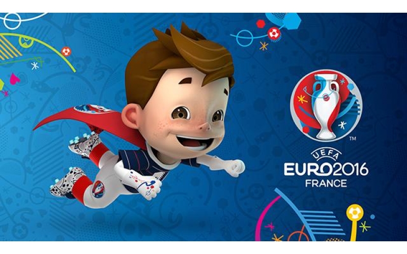 法國足球歐錦賽吉祥物設計頗為可愛